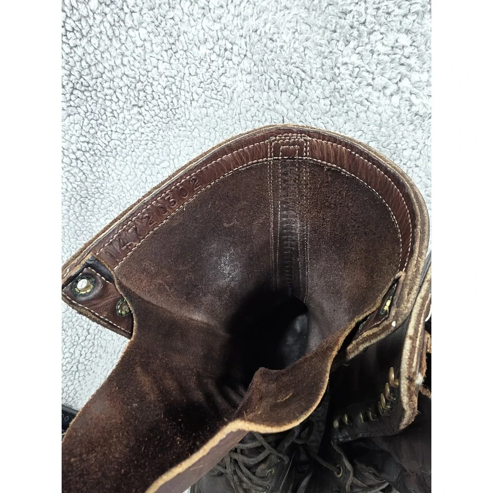 White's Hunter Vibram‎ Handmade Spokane Leather Boots Mens Size 10.5?? SEE DESC